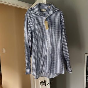 New with tags Button down plaid shirt